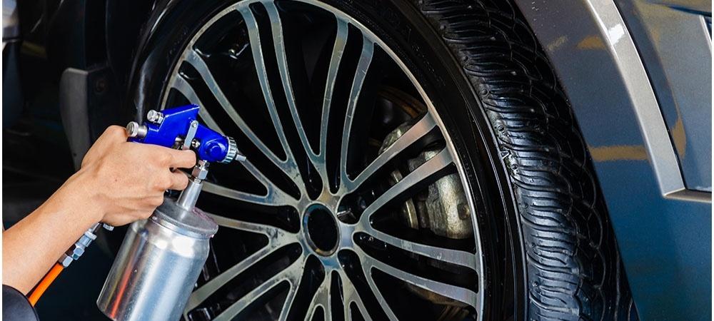 What is a Painted Alloy Wheel